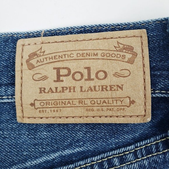 Polo Ralph Lauren Jean Neale Women Size 29 Button Fly Distressed Loose Boyfriend - Picture 2 of 15